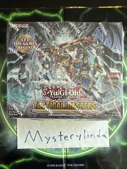 Yugioh Tactical Masters Booster Box 1st Edition Factory Sealed - Image 1