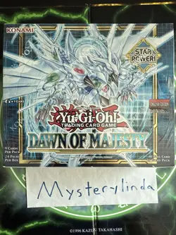 Yugioh Dawn of Majesty Booster Box 1st Edition Sealed READ 83717853503 - Image 1