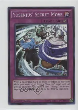 Super Rare - Yosenjus' Secret Move 1st Ed. YuGiOh The Forces #THSF-EN009 1z8 - Image 1