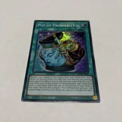 Pot of Prosperity RA01-EN066 Super Rare 1st Edition Yugioh Card Mint - Image 1