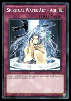Yugioh TCG Spiritual Water Art - Aoi 2020 1st Edition - Image 1