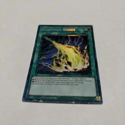 Lightning Storm RA01-EN061 Collectors Rare Yugioh Card 1st Edition Mint - Image 1