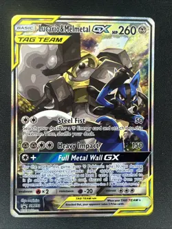 Pokemon TCG Lucario & Melmetal GX Tag Team Sun & Moon SM192 Promo Card - Image 1