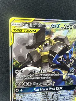 Pokemon TCG Lucario & Melmetal GX Tag Team Sun & Moon SM192 Promo Card - Image 2