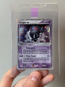2004 Pokemon EX Fire Red & Leaf Green Gengar EX 108/112 Holo Rare Card TCG - Image 3
