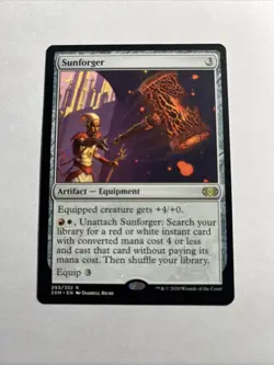 Sunforger - Double Masters MTG Plus Bonus Card!!! - Image 1