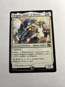 Brigone, Soldier of Meletis (Anime) - Foundations Jumpstart MTG + Bonus Card!!! - Image 1