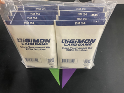 x8 Digimon Card Game Store Tournament Kit Oct-Dec 2024 English Sealed - Image 1
