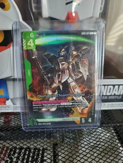 Gundam Card Game Gundam Deathscythe LR (GD01-025) - Newtype Rising - PACK FRESH - Image 1