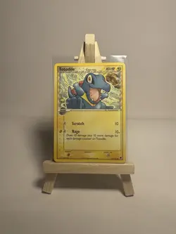 Pokemon TCG Totodile Card EX Dragon Frontiers, Delta Species, 67/101 - Image 1