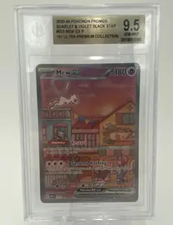 Pokemon 151 Mew & Mewtwo Ultra Premium Collection UPC 3 Card Promo Set-BGS 9.5 - Image 2