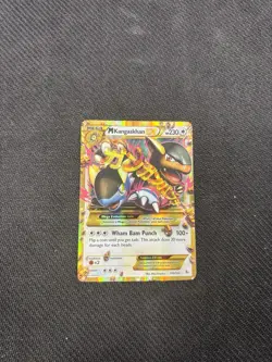M Kangaskhan EX Secret Rare 109/106 XY Flashfire Holo Pokemon Card NM - Image 1