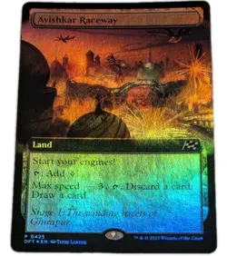 Avishkar Raceway Extended Foil - Aetherdrift 0425 Promo Mtg Magic The Gathering - Image 1