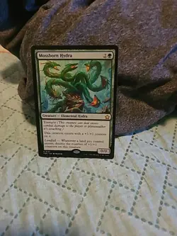 MTG FDN #107 Mossborn Hydra Foundations Regular - Image 1