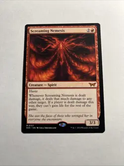 Screaming Nemesis - Duskmourn: House of Horror MTG Plus Bonus Rare!!! - Image 1