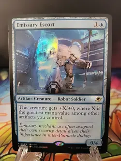 Emissary Escort Promo Foil Rare MTG Edge Of Eternities - Image 1