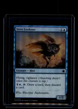 MTG Strix Lookout #52 Common Foil Foundations - Image 1