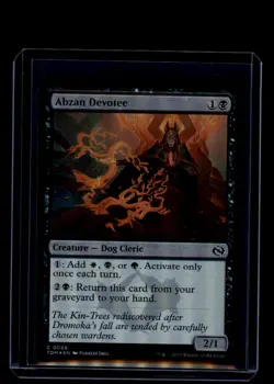 MTG Abzan Devotee #68 Common Foil Tarkir: Dragonstorm - Image 1