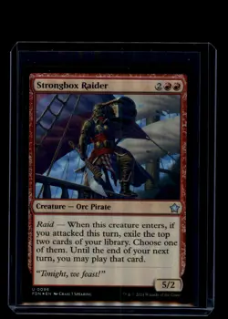 MTG Strongbox Raider #96 Uncommon Foil Foundations - Image 1