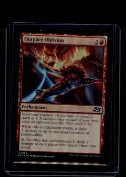 MTG Outpace Oblivion #139 Uncommon Foil Aetherdrift - Image 1