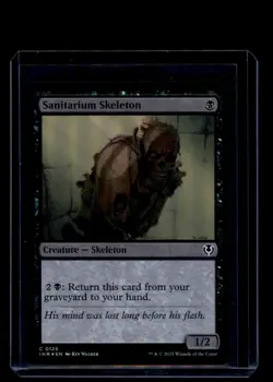MTG Sanitarium Skeleton #129 Common Foil Innistrad Remastered - Image 1