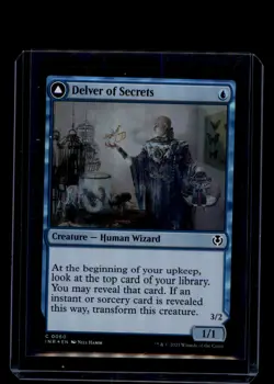 MTG Delver of Secrets #60 Common Foil Innistrad Remastered - Image 1