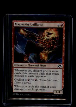 MTG Magmakin Artillerist #137 Common Foil Aetherdrift - Image 1