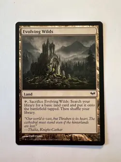 Evolving Wilds - MTG Dark Ascension - NM - Image 1