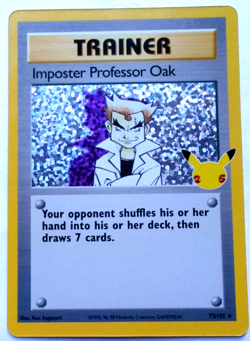 Pokemon - Imposter Professor Oak - 73/102 - Celebrations Rare - Image 1