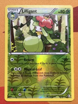 Pokemon Card - Lilligant - Reverse Holo - Rare (17/149) BW Boundaries Crossed NM - Image 1