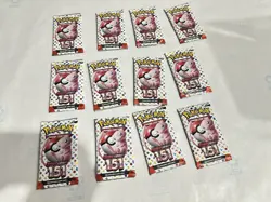 Pokemon loose packs lot! (12x) SEALED Scarlet & Violet: 151 Booster Packs! - Image 1