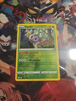 Rowlet 006/072 - Reverse Holo - Pokemon Shining Fates - Mint Pack Fresh - Image 1