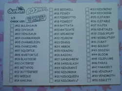 RATTATA #19 - DUNKIN BOOMER 2000 - CARTE POKEMON - TRES BON ETAT - Image 4