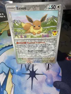 Eevee - (Pokemon Day 2025) (Reverse Cosmos Holo) 074/131 Miscellaneous Cards... - Image 1