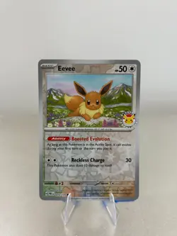 Eevee - (Pokemon Day 2025) (Reverse Cosmos Holo) 074/131 Miscellaneous Cards... - Image 1
