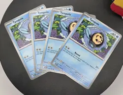 X4 Playset - Tympole 019/086 Sv: Black Bolt Regular - POKEMON ENGLISH - Image 1