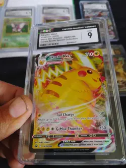 6 Graded Cgc Pokemon Cards. Mint Plus Condition - Image 3