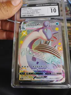 6 Graded Cgc Pokemon Cards. Mint Plus Condition - Image 4