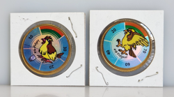 Hasbro 1999 Pokemon #16 Pidgey, #18 Pidgeot Battling Game Spinning Coins -19 - Image 1