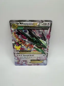 M Rayquaza EX 76/108 Celebrations Classic Collection Pokemon 2021 - Image 1