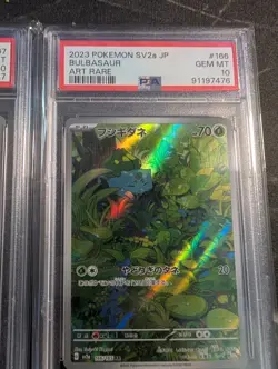Pokemon PSA 10 Venasaur Ex , Ivysaur And Bulbasaur Set - Image 4