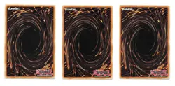 3x Yugioh! Ojama Black DP2-EN004 Duelist Pack 1st Edition TCG Cards LP - Image 2