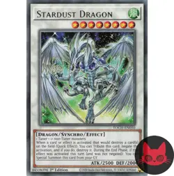 Yugioh Stardust Dragon TOCH-EN050 Rare 1st Edition NM - Image 1