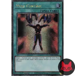 Yugioh Mind Control RA02-EN046 QC Secret Rare 1st Edition NM - Image 1