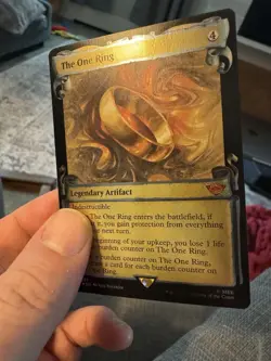 The One Ring - Legendary Artifact Card Showcase Scroll Foil - Image 2