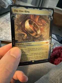 The One Ring - Legendary Artifact Card Showcase Scroll Foil - Image 3