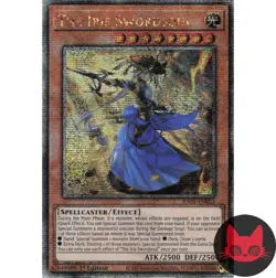 Yugioh The Iris Swordsoul RA01-EN023 QC Secret Rare 1st Edition NM - Image 1