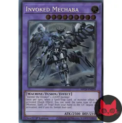 Yugioh Invoked Mechaba MP24-EN059 Secret Rare 1st Edition NM - Image 2