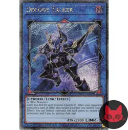 Yugioh Decode Talker TN23-EN009 QC Secret Rare Limited Edition NM - Image 1