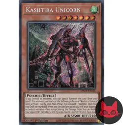 Yugioh Kashtira Unicorn MP23-EN164 Secret Rare 1st Edition NM - Image 1